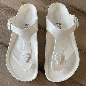 Birkenstock - Gizeh Essentials EVA - Slides Sandals Womens Size 9 White